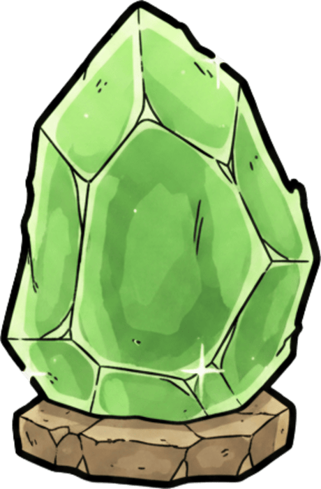 big green rock
